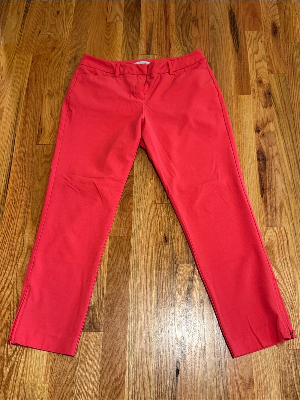 New York & Co. size 6 Slim Stretch Pants - Coral Pink